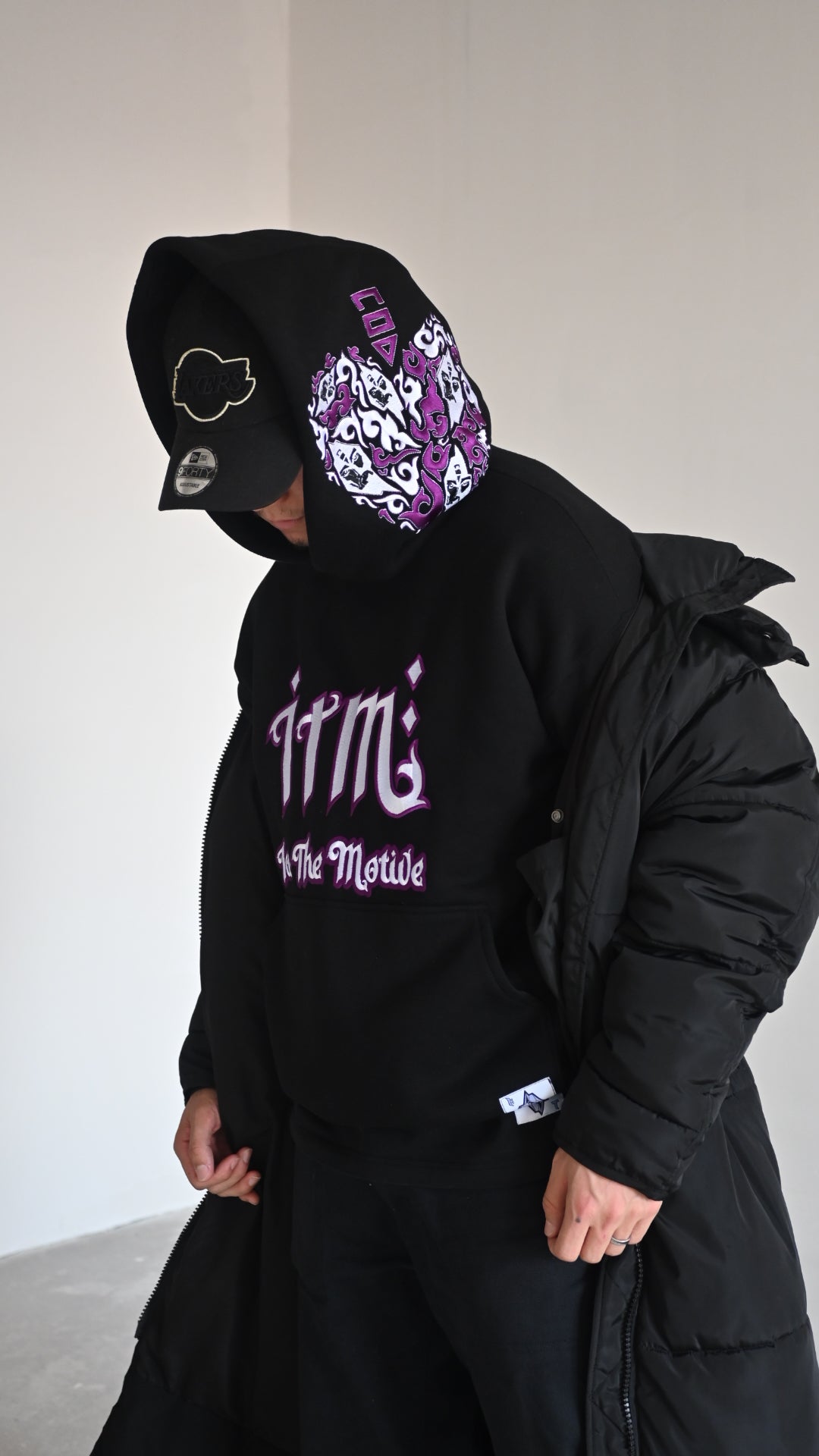 Ice: The Motive "The Heart Throb" hoodie black