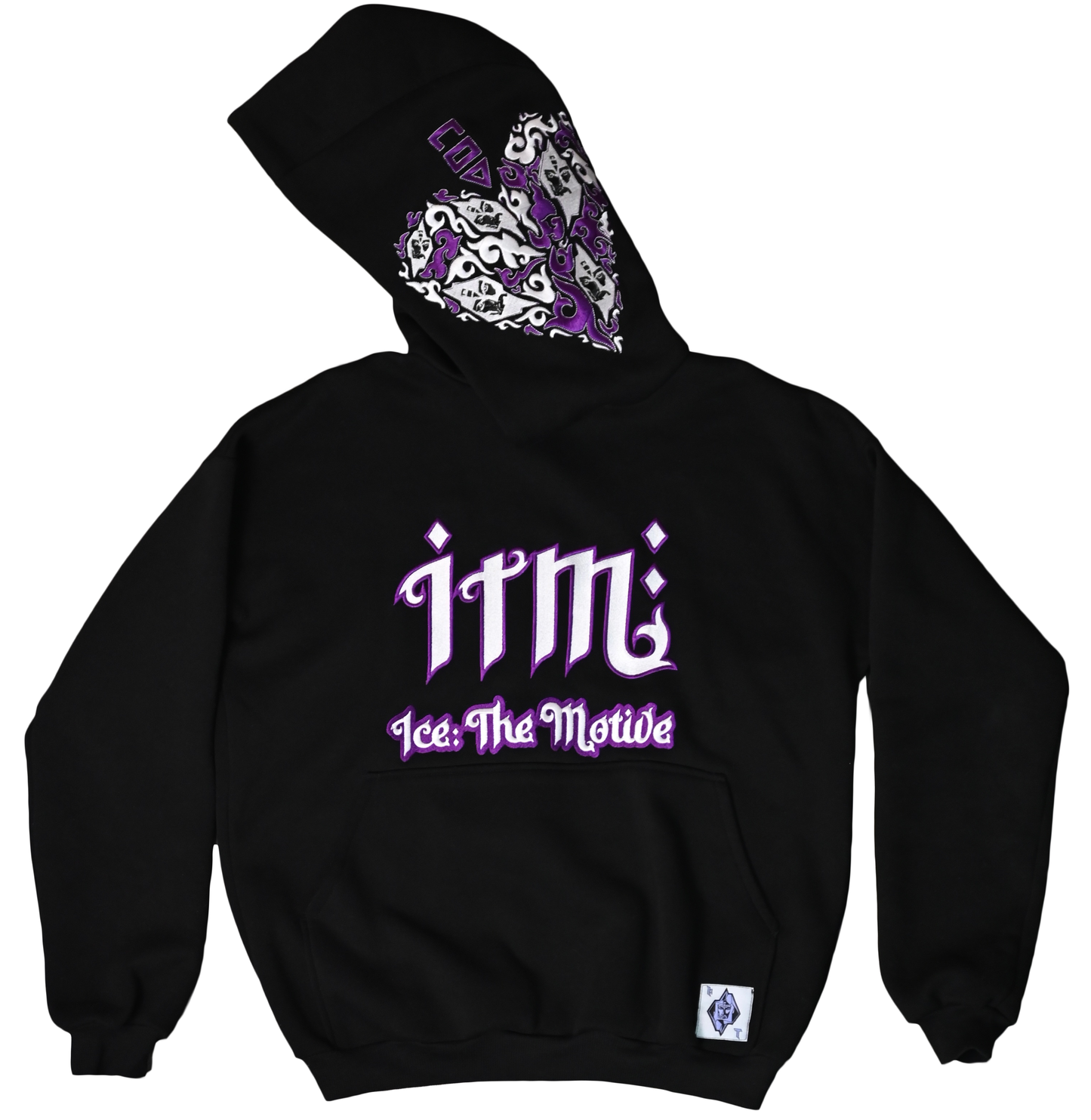 Ice: The Motive "The Heart Throb" hoodie black