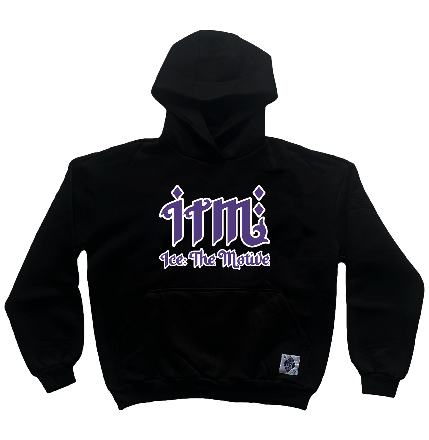 Ice: The Motive "The Heart Throb" printed hoodie black