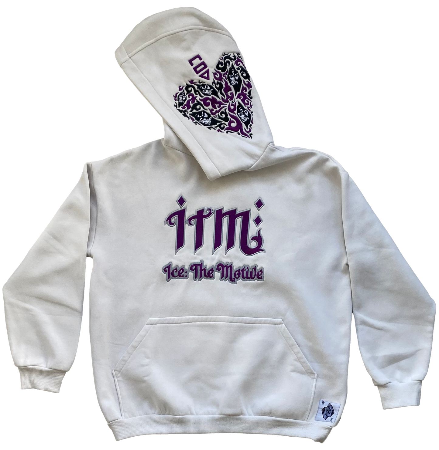 Ice: The Motive "The Heart Throb" hoodie white