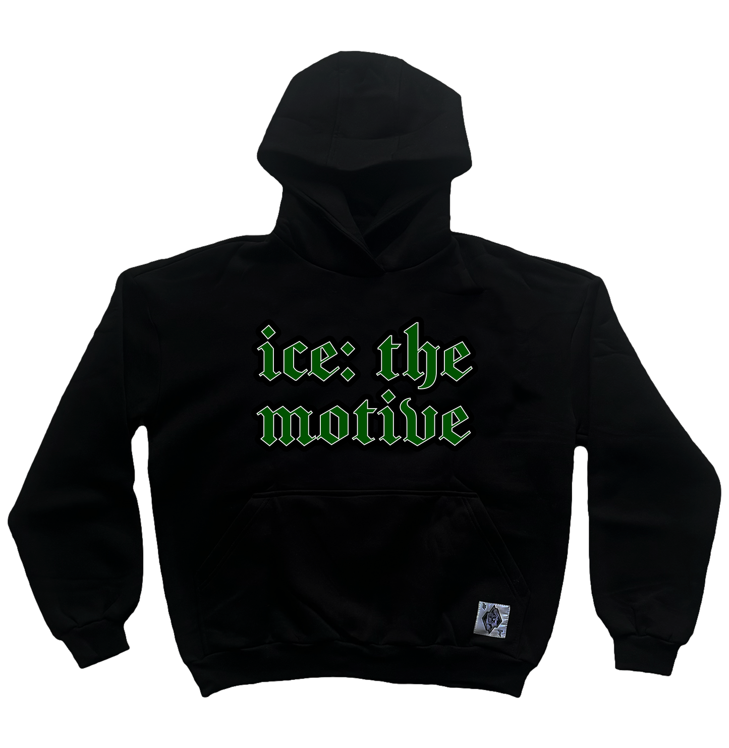 Ice: The Motive "The Solar Era Green" printed hoodie black